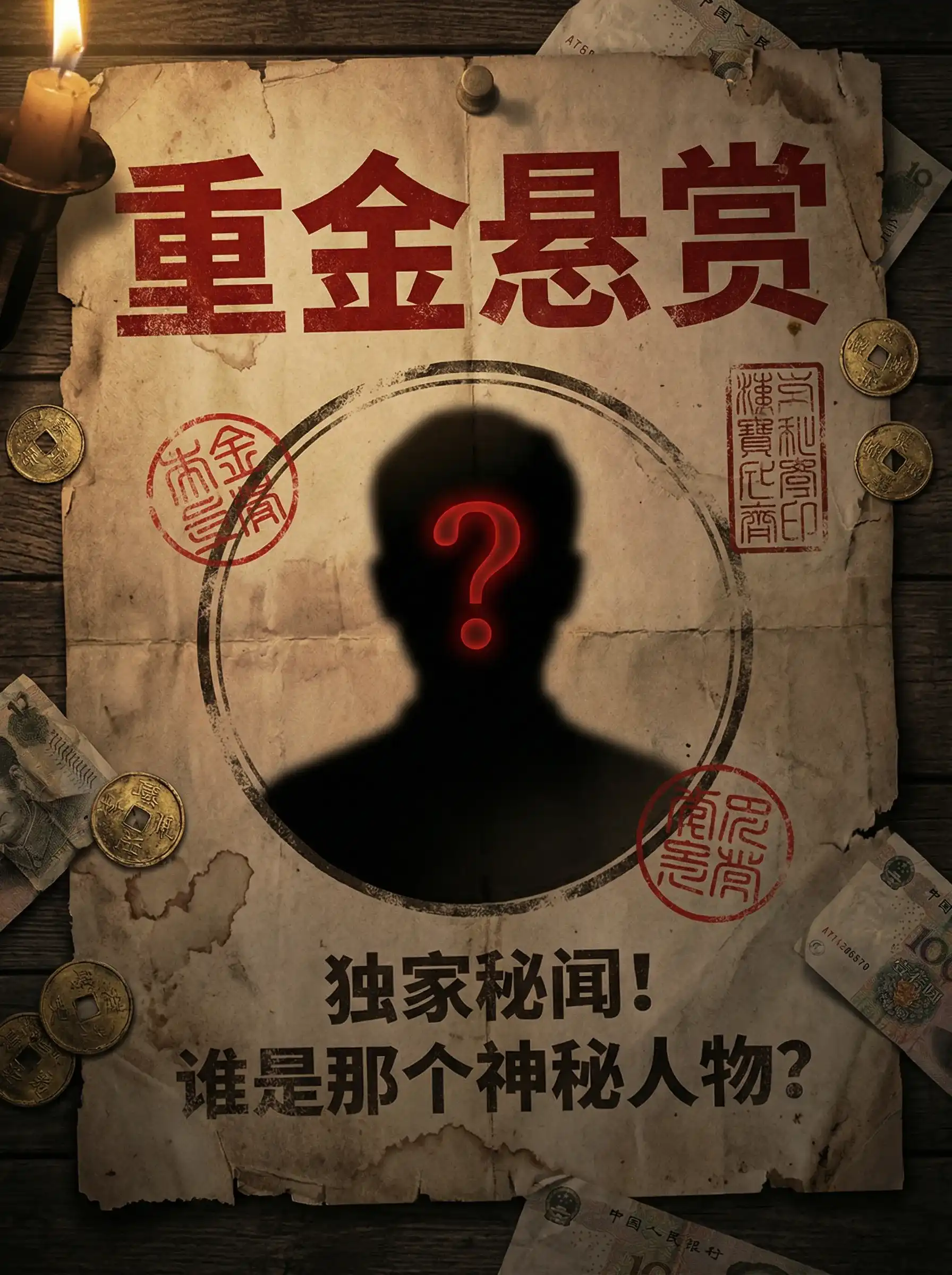 情深叉 - 重金悬赏线索征集令